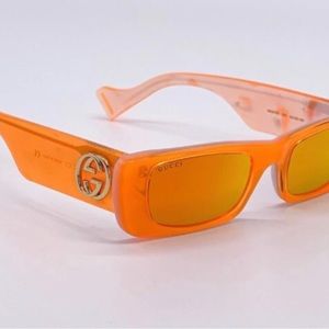 Gucci 52MM Rectangle Core Sunglasses